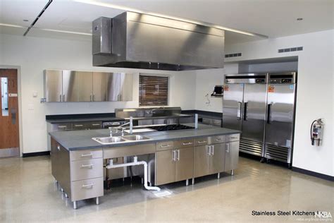 stainless steel commercial kitchens